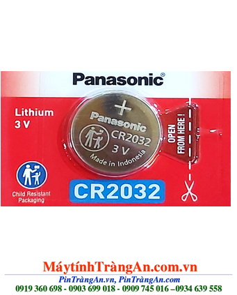 Pin Panasonic CR2032 lithium 3V chính hãng Panasonic